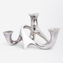 Load image into Gallery viewer, Sterling Silver Candleabra #956 by Henning Koppel for Georg Jensen