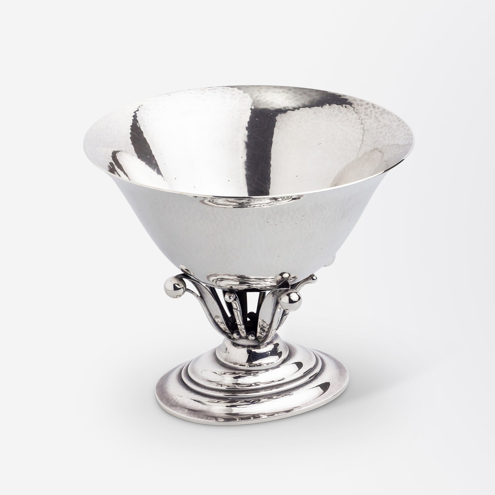 Georg Jensen, Sterling Silver Comport by Johan Rohde