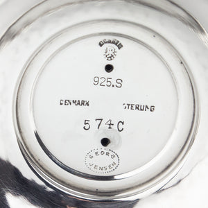 Sterling Silver Tazza by Georg Jensen, Designed by Johan Rohde, Pattern 574C
