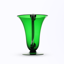 Load image into Gallery viewer, Art Deco Italian &#39;Libelula&quot; Green Vase by Vittorio Zecchin for Venini
