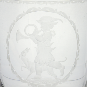 Fine Glass Beaker by Michael Powolny for Lobmeyr