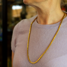 Load image into Gallery viewer, Classic 24kt Gold Thai &#39;Baht&#39; Necklace