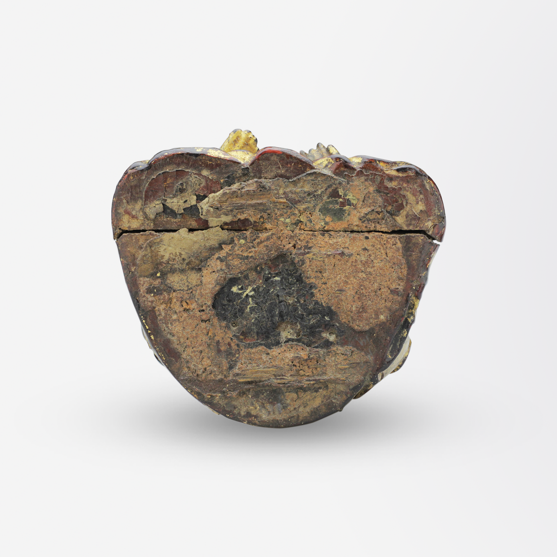 15th Century Chinese Carved and Gilt Gold Luohan