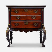 Load image into Gallery viewer, 19th Century Irish Mahogany Marquetry Chest on Legs