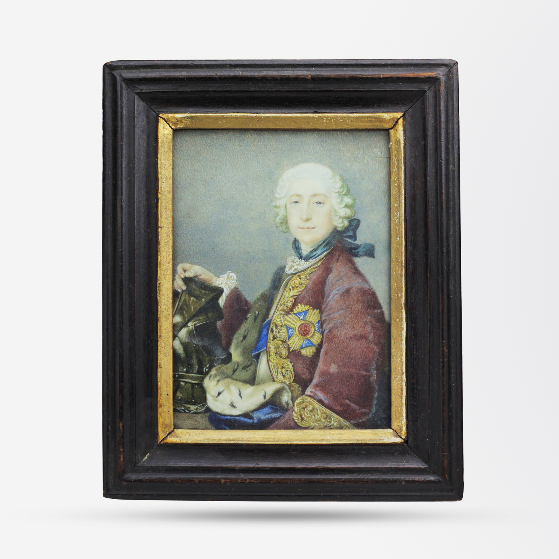 19th century miniature portrait