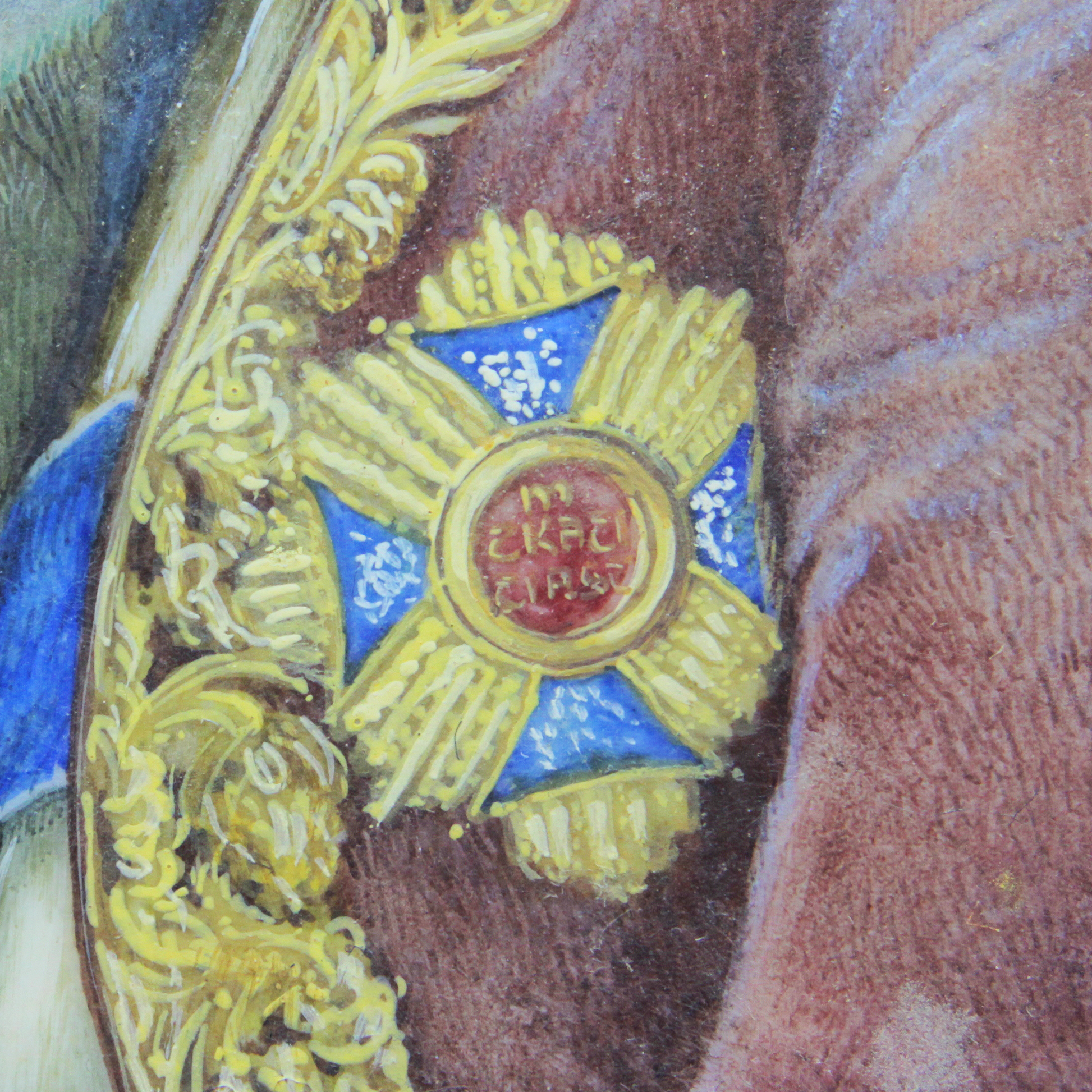 19th century miniature portrait