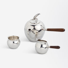 Load image into Gallery viewer, Three Piece Mexican Sterling Silver Tea Set by Royal Hickman