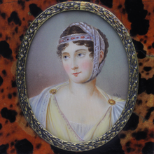 Load image into Gallery viewer, Pair of French Miniature Portraits
