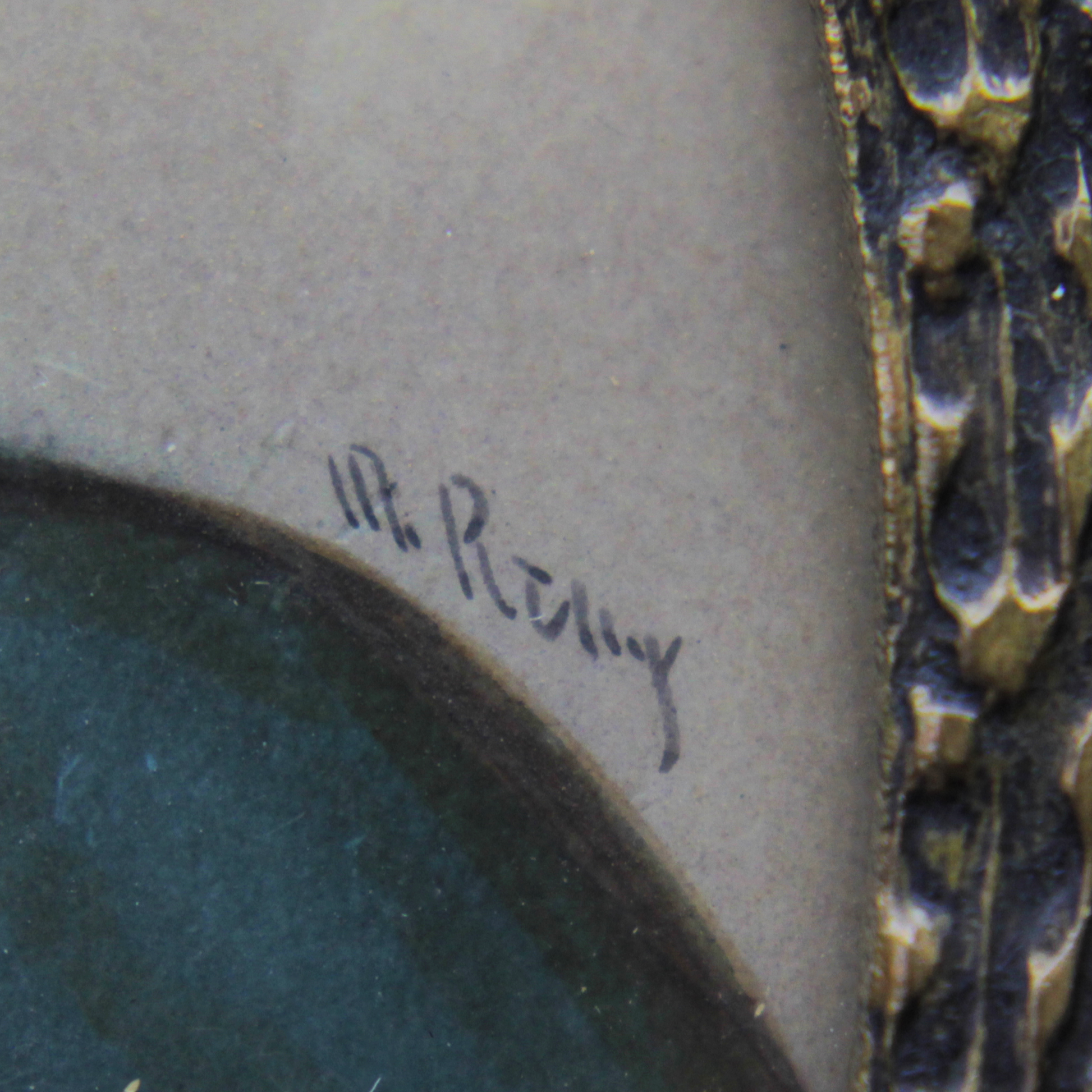 Paire de portraits miniatures français