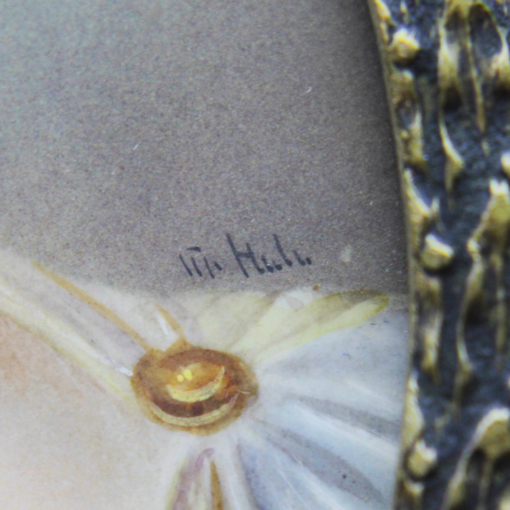 Paire de portraits miniatures français