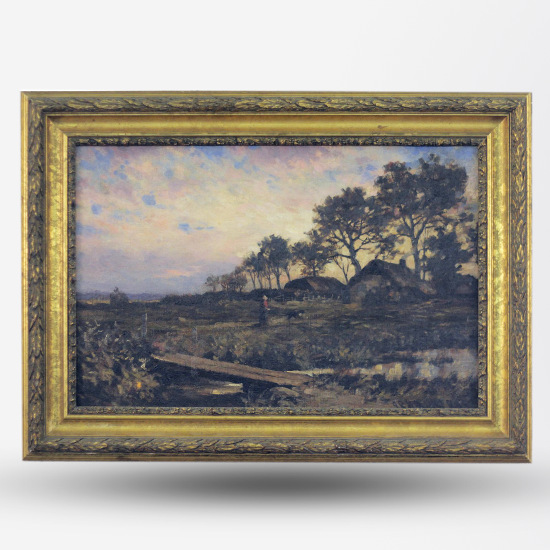 19th Century Oil on Canvas Painting  by John Blake Macdonald - The Antique Guild