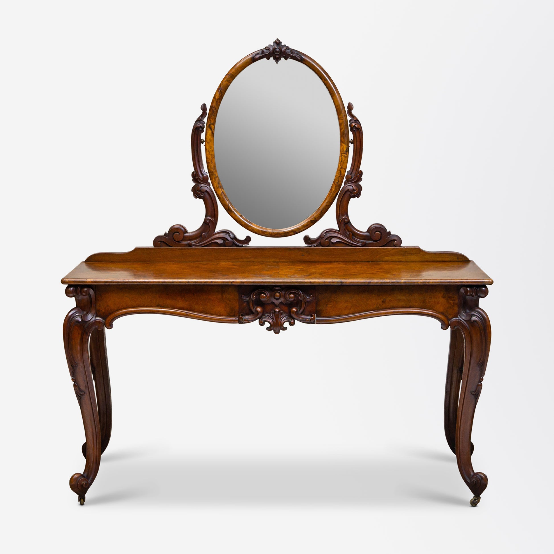 Victorian Walnut Dressing Table