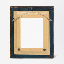 Load image into Gallery viewer, Victorian Oil on Canvas &#39;Silhouette&#39; Portrait in Gilt Frame