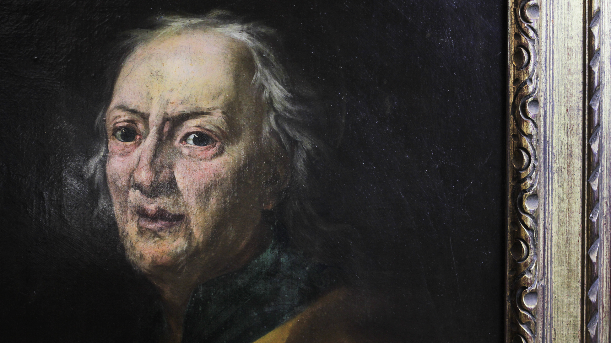 19th Century Oil on Canvas in Original Gilt Frame - The Antique Guild