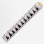 Platinum, Onyx, Rock Crystal & Diamond Art Deco Style Bracelet