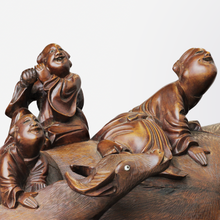 Load image into Gallery viewer, Carved Chinese Figure