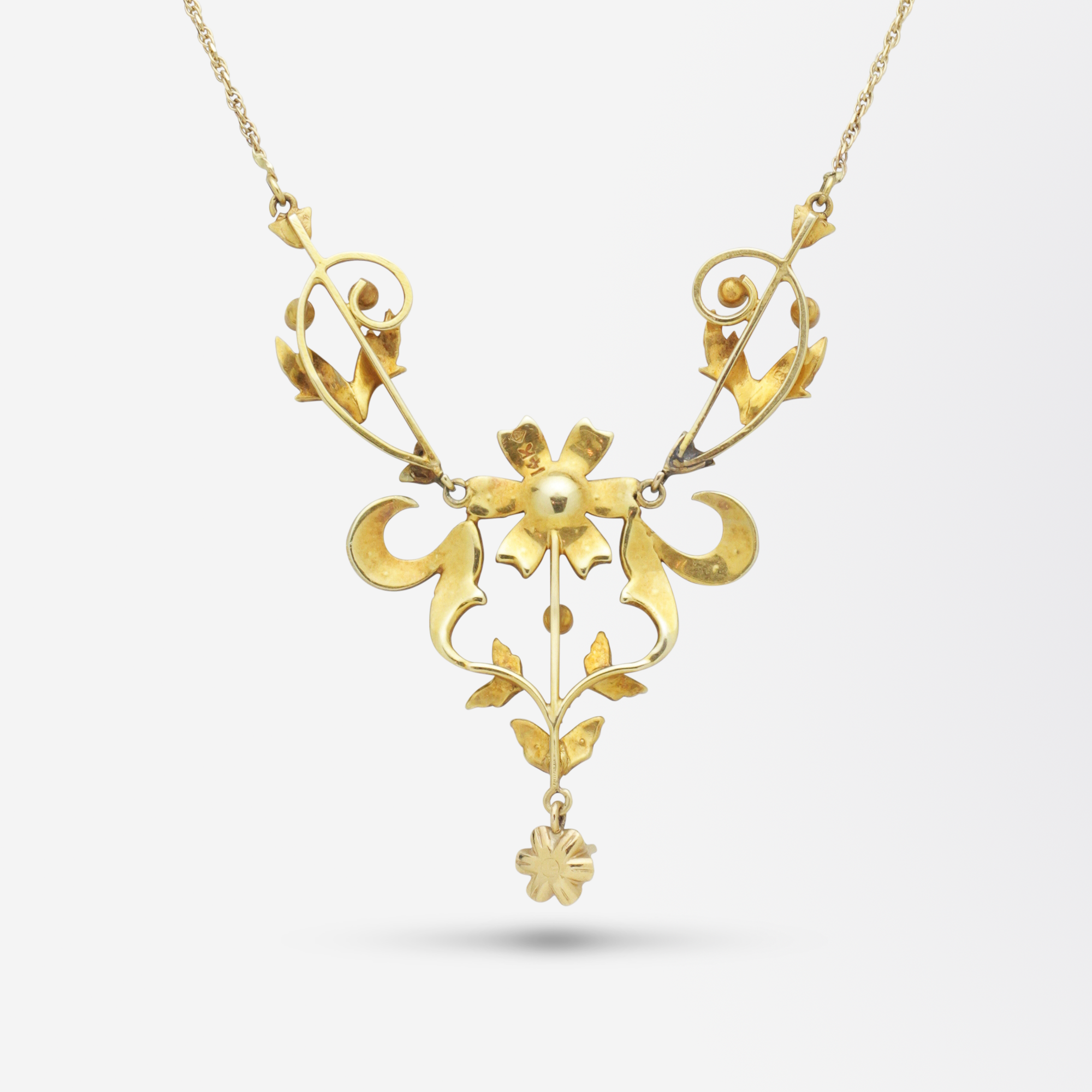 Pearl gold jewellery online deals