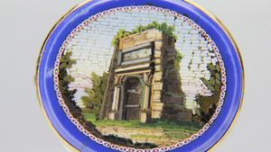 Micromosaic Arch of Titus Pin - The Antique Guild