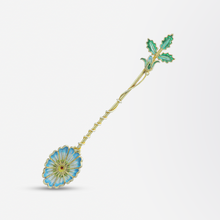 Load image into Gallery viewer, Russian Gilded Plique-a-Jour Spoon