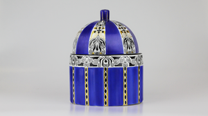 Lidded Porcelain Jar by Fraureuth