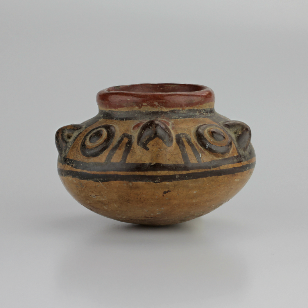 Painted Pre-Columbian Pot - The Antique Guild
