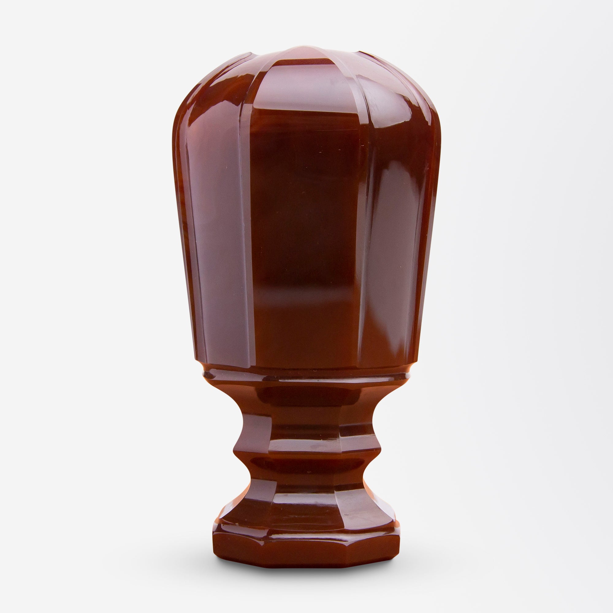 Large Victorian Carnelian Desk Seal With Blank Matrix