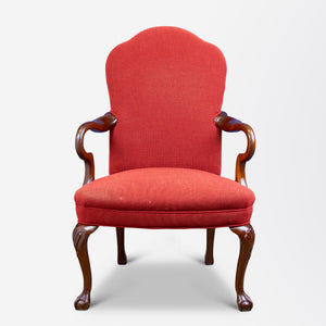 Queen Anne Armchair with Ball and Claw Feet