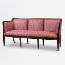 Load image into Gallery viewer, Regency Period, Mahogany Sofa Upholstered In Fortuny Fabric