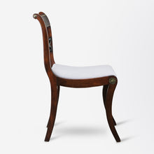 Load image into Gallery viewer, Set of 4 Regency Mahogany Chairs with Neoclassical Mounts