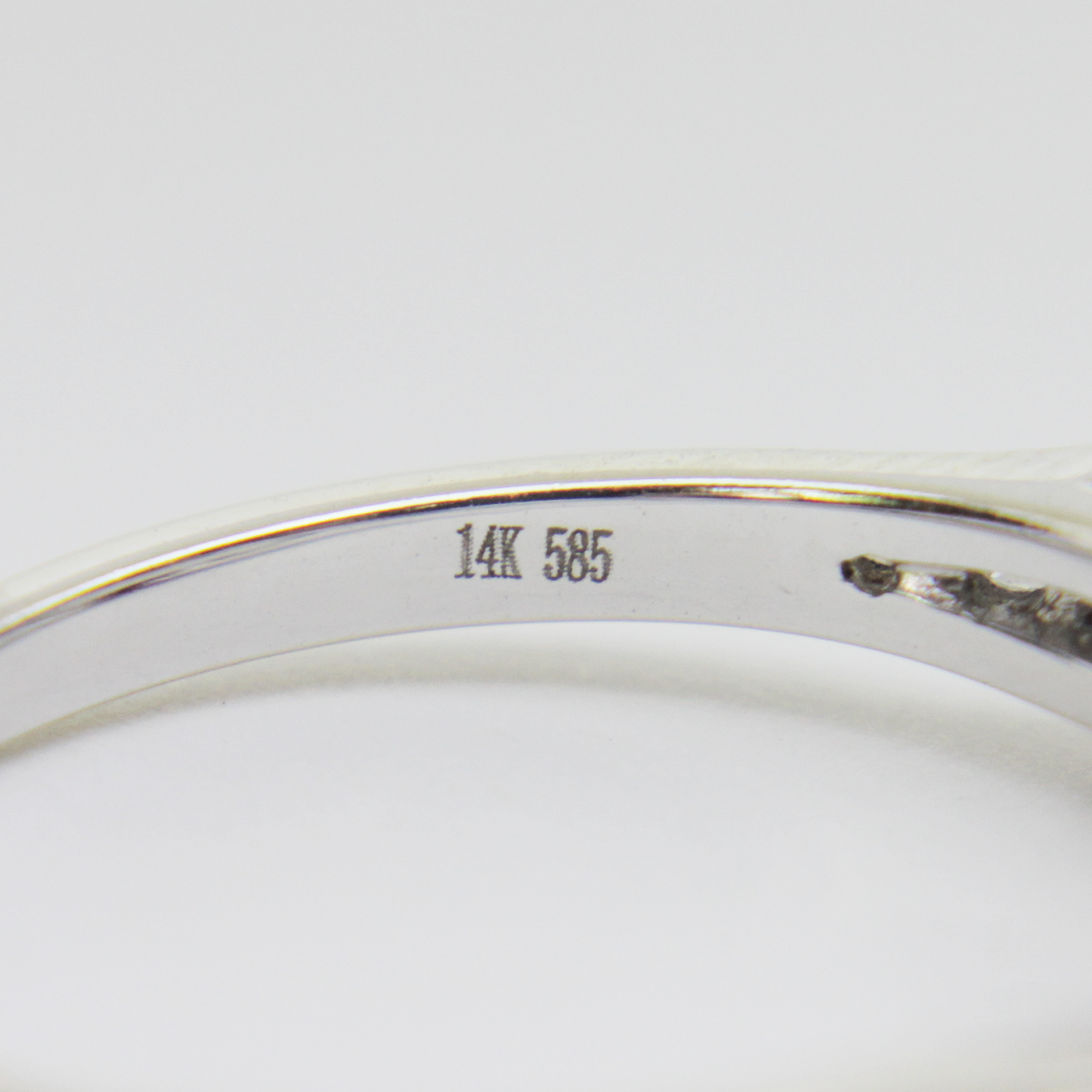 14kt White Gold, Burmese Ruby and Diamond Ring