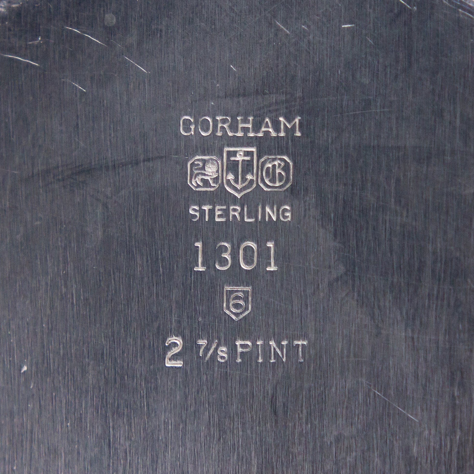 Three Piece Sterling Silver 'Directional' Pattern Coffee Set by Gorham