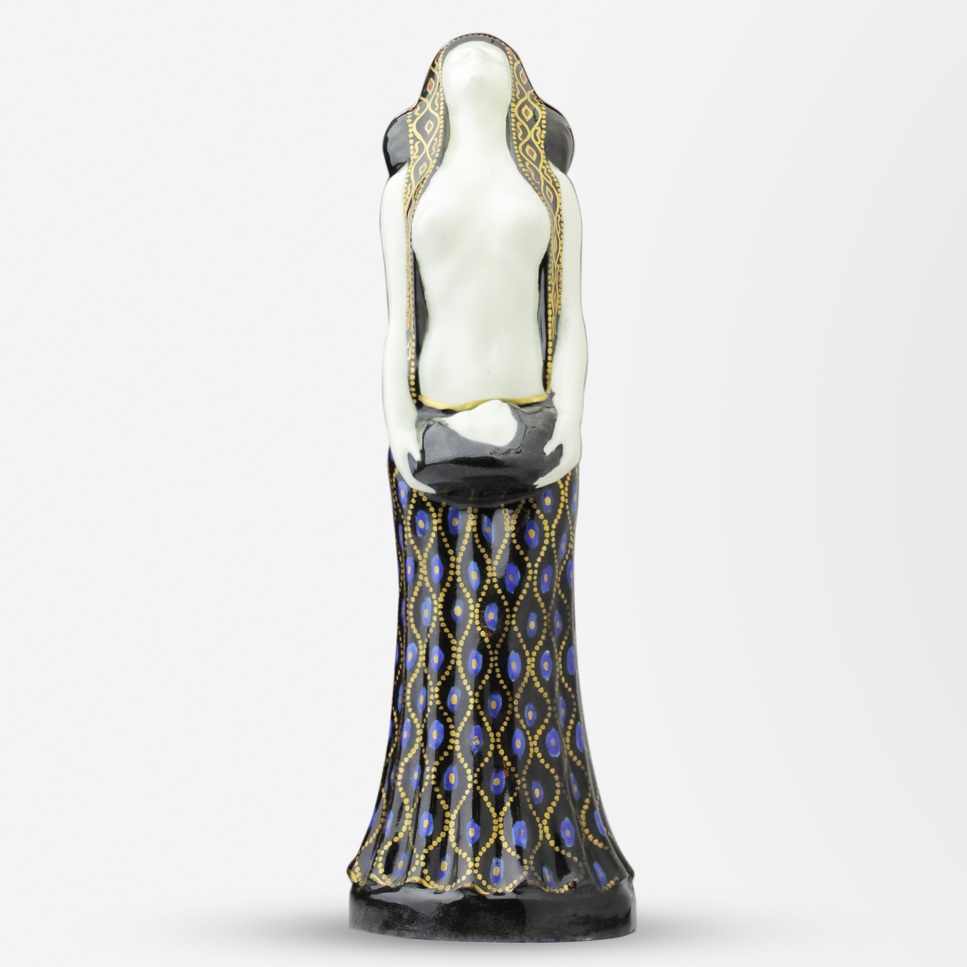 Austrian Porcelain Figure of Salome by Ernst Wahliss