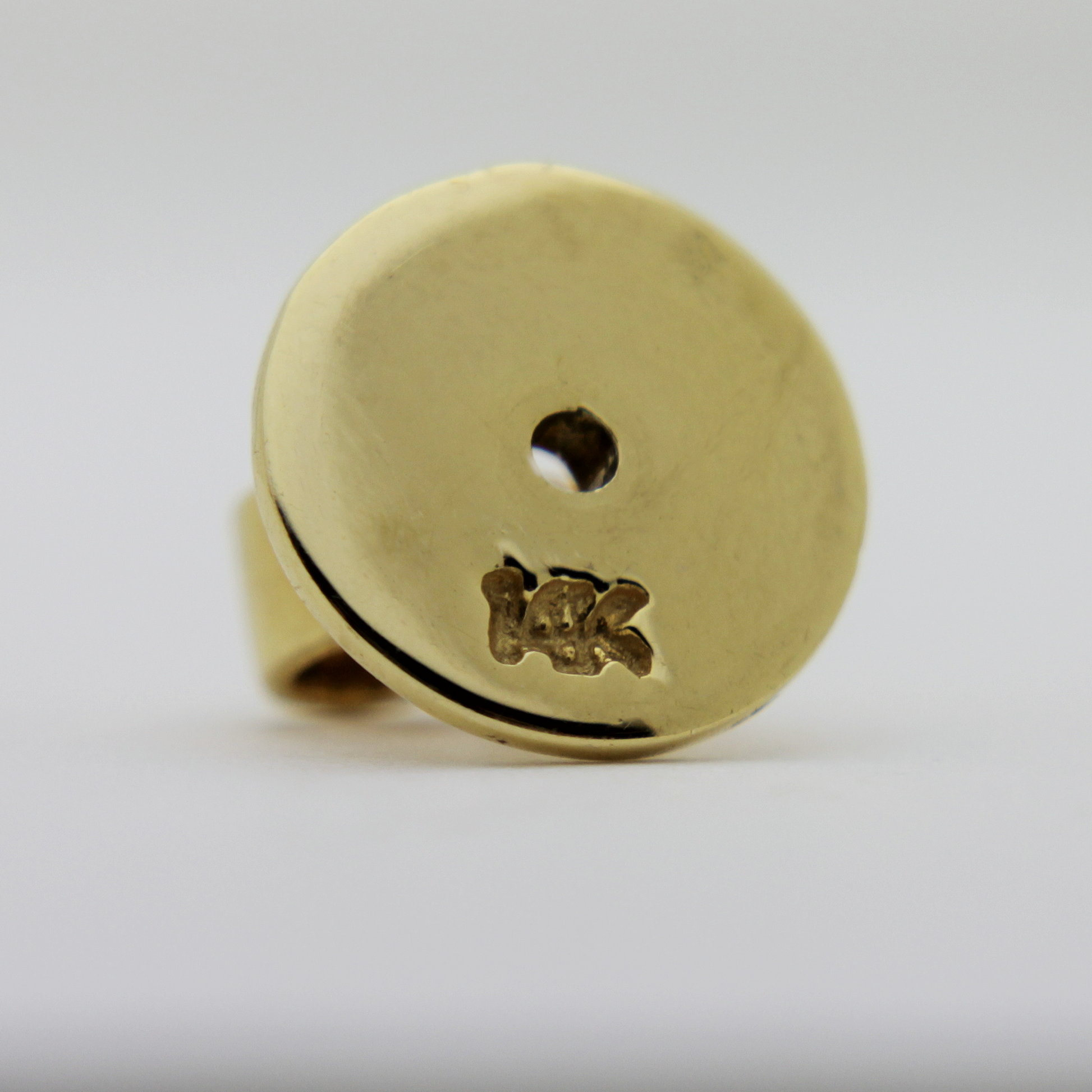 Boucles d'oreilles en or, saphirs de type Ceylan et diamants