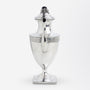 18th Century, American 'Coin Silver' Coffee Pot Attributed to Nathaniel Helme