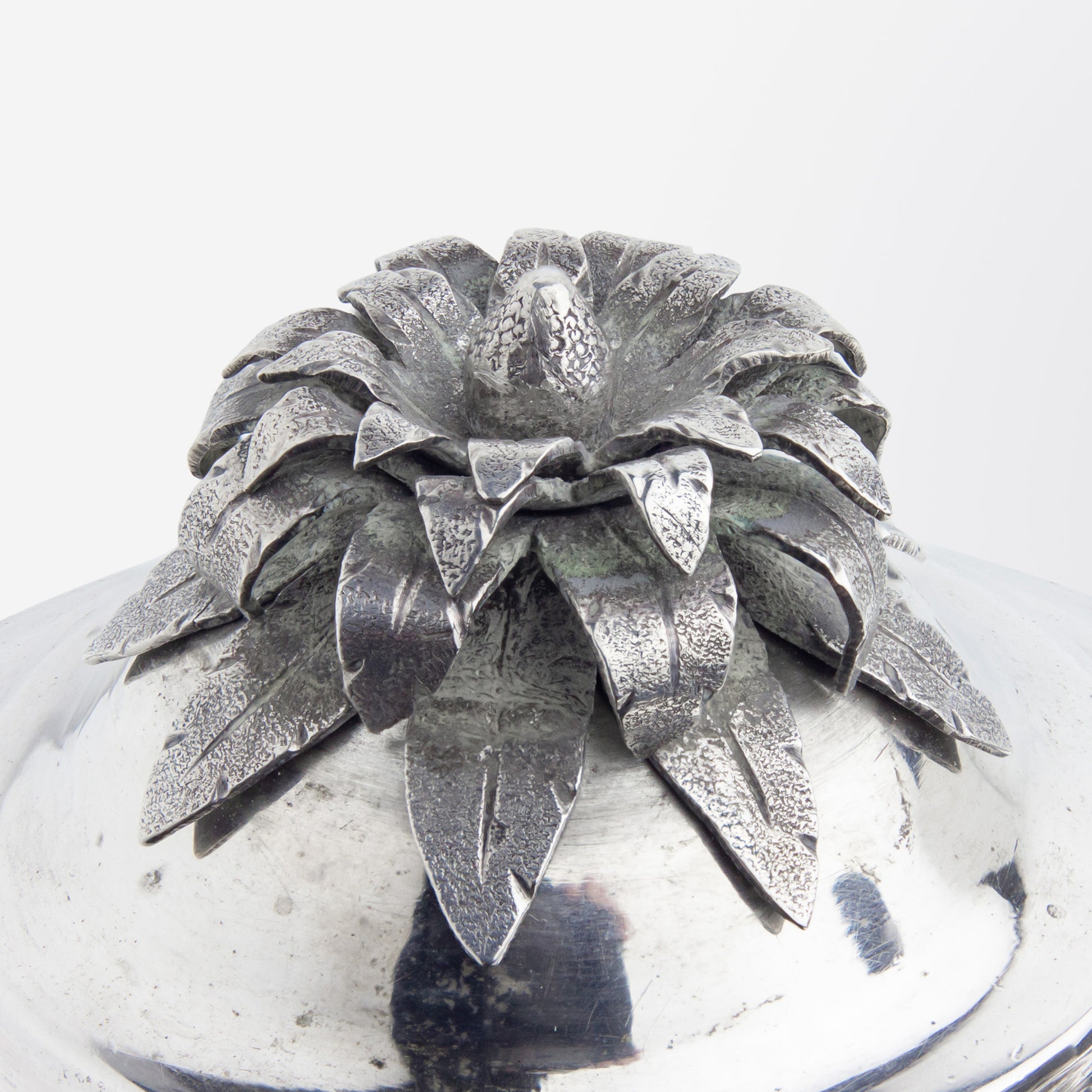 18th Century, American 'Coin Silver' Coffee Pot Attributed to Nathaniel Helme