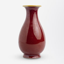 Load image into Gallery viewer, Chinese Sang De Boeuf Baluster Vase