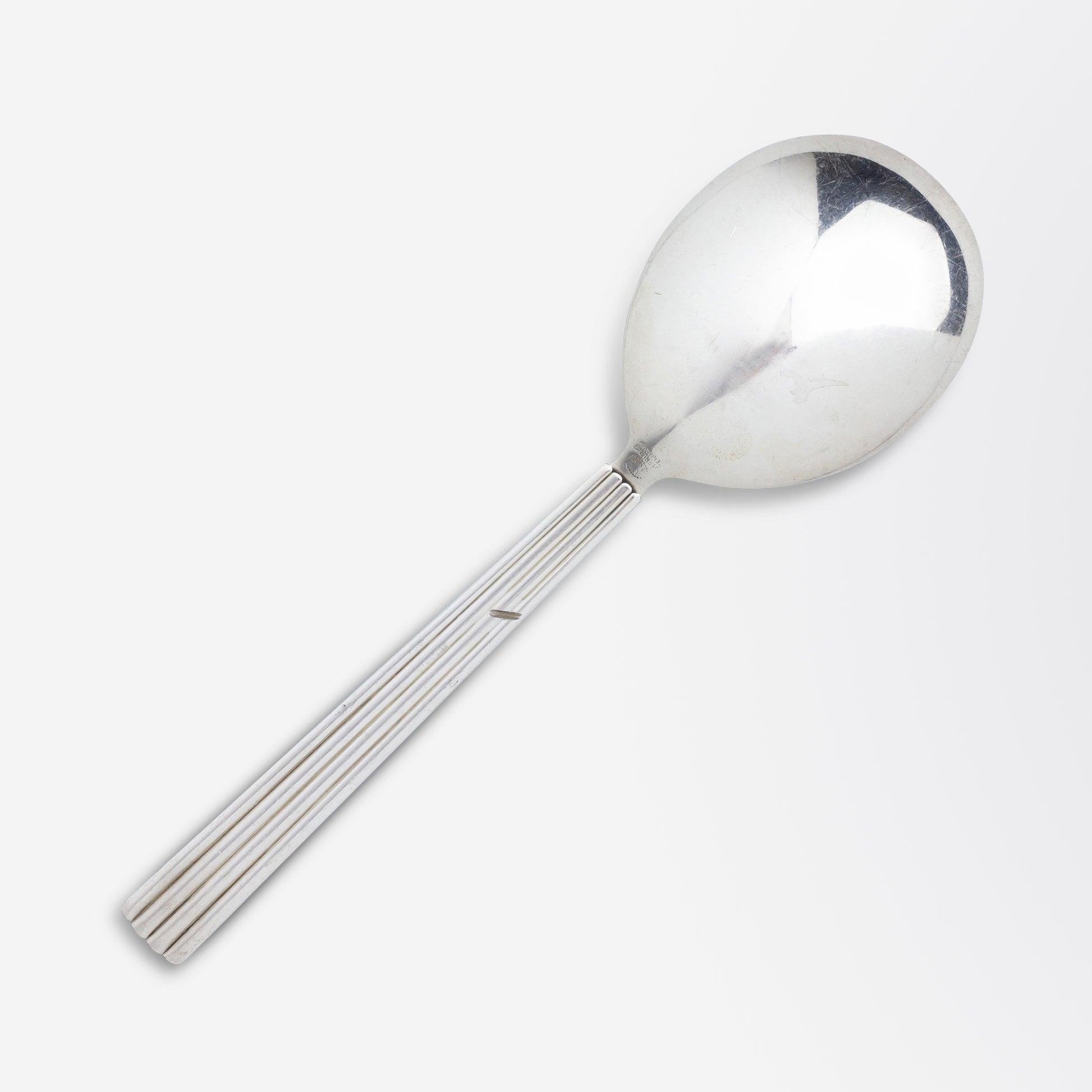 Sterling Silver Spoon by Georg Jensen in the Bernadotte Pattern