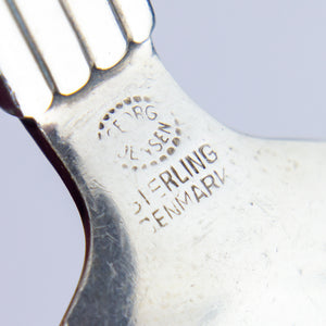 Sterling Silver Spoon by Georg Jensen in the Bernadotte Pattern
