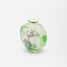 Load image into Gallery viewer, Reverse Painted Peking Glass Snuff Bottle