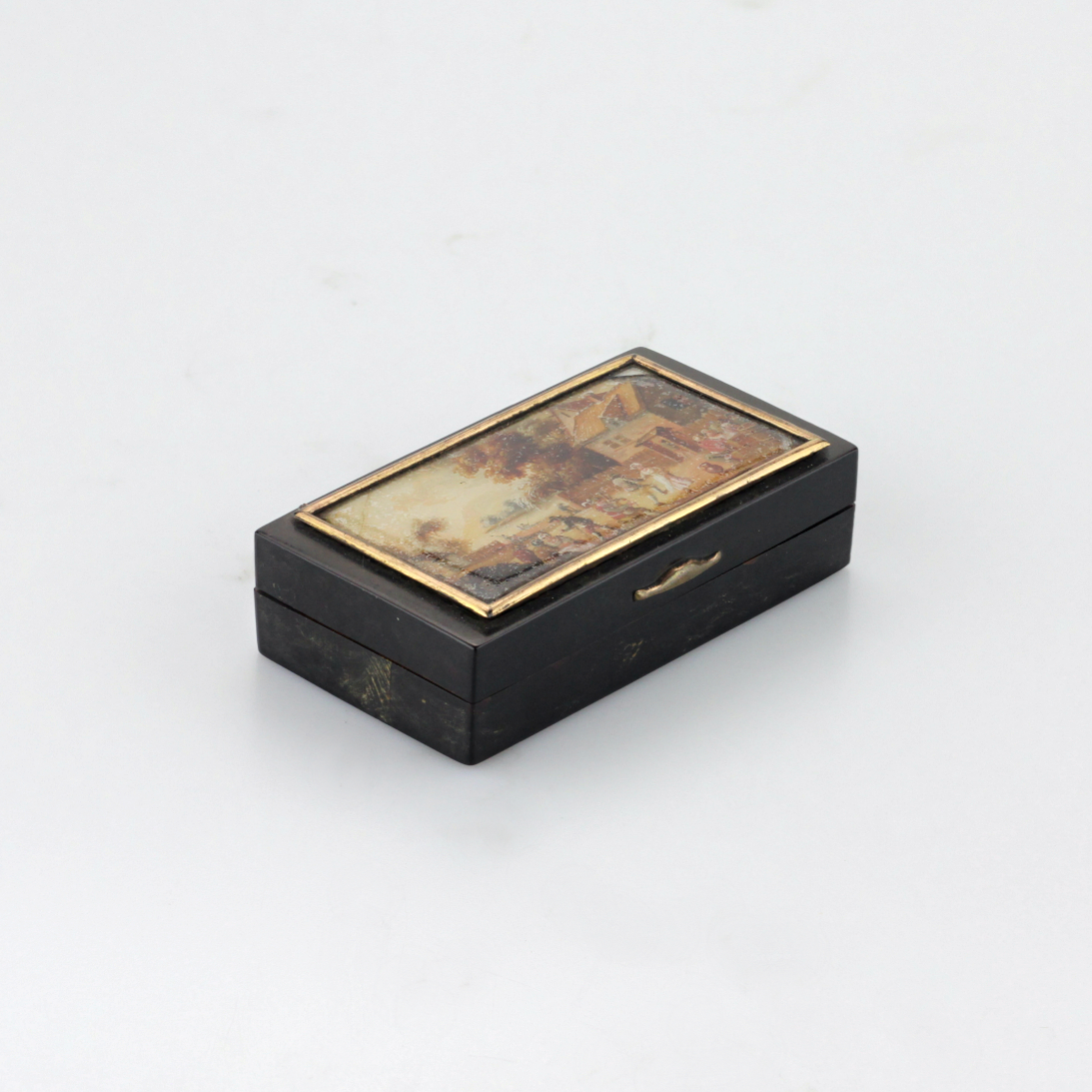 Tortoiseshell Snuff Box - The Antique Guild