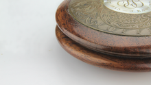 Load image into Gallery viewer, Mahogany Mourning Snuff Box - The Antique Guild