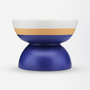 Ceramic Footed Centrepiece by Ettore Sottsass for Bitossi
