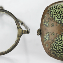 Load image into Gallery viewer, Chinese Spectacles in Shagreen Leather Case - The Antique Guild
