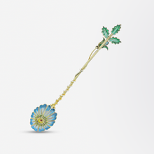 Load image into Gallery viewer, Russian Gilded Plique-a-Jour Spoon