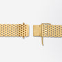 Mid Century, 18kt Gold, Swedish 'Gate Link' Bracelet