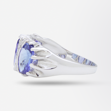 Load image into Gallery viewer, 18kt White Gold, Tanzanite and Diamond Ring