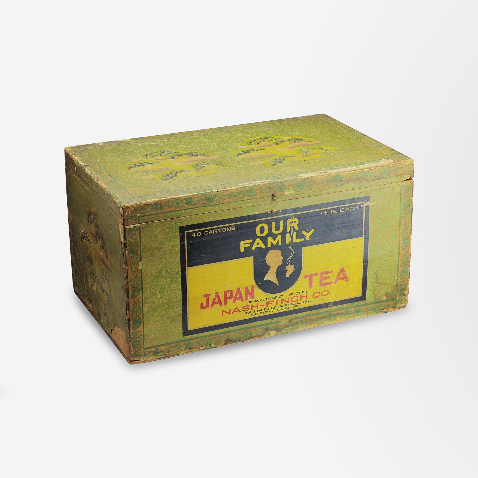 Boîte à thé japonaise