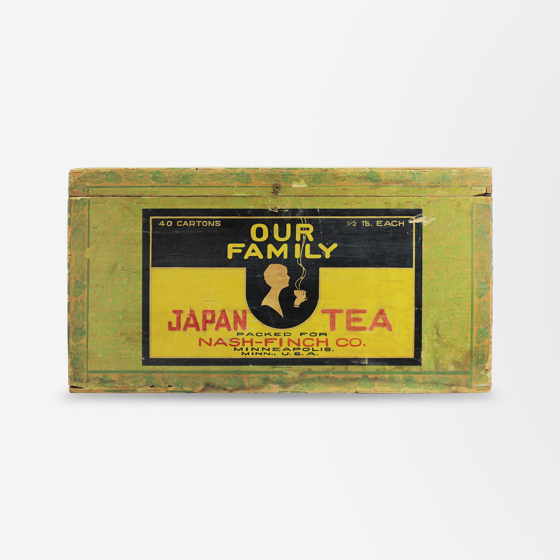 Boîte à thé japonaise