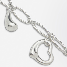 Load image into Gallery viewer, Elsa Peretti Sterling Silver Charm Bracelet for Tiffany &amp; Co.