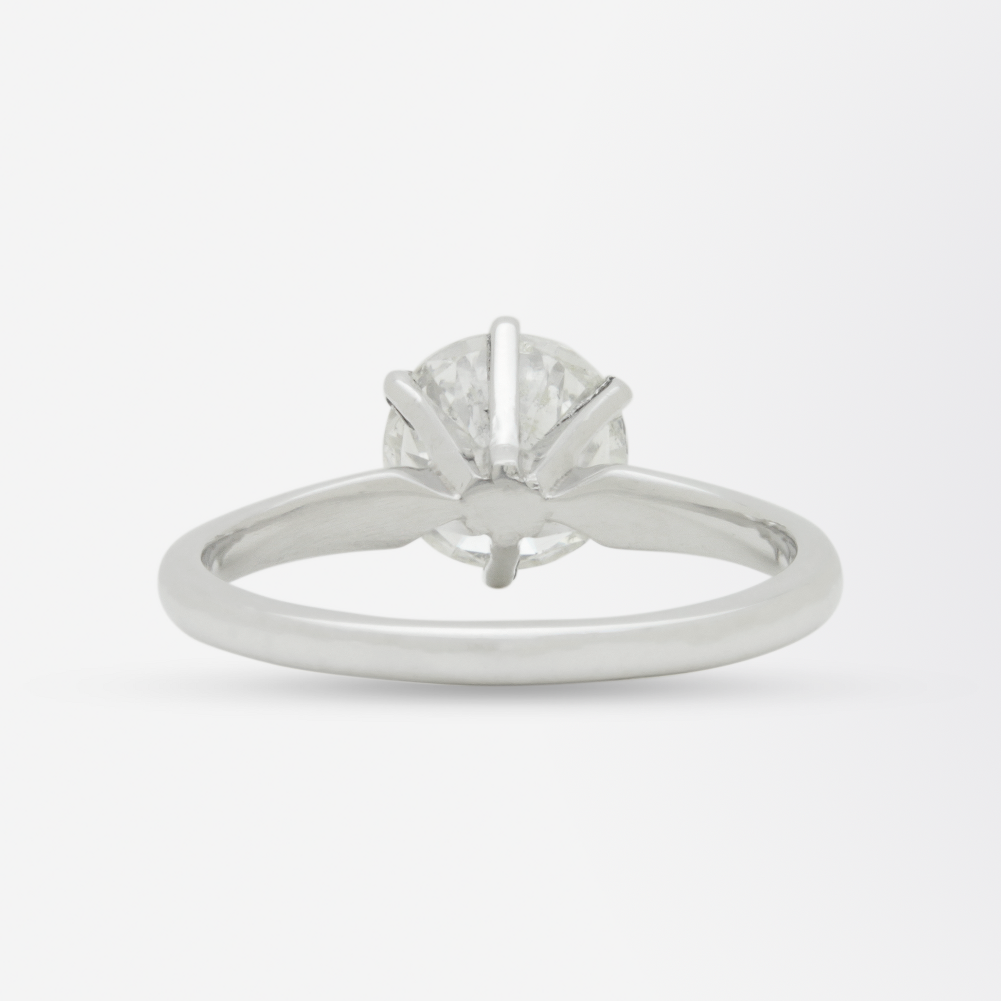 1.81 Carat Diamond and Platinum Ring by Bailey, Banks and Biddle